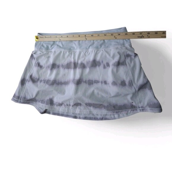 Lululemon Race Rival Skirt Tall Size 8 Transverse Lilac Multi Swift Pickleball - Picture 8 of 9